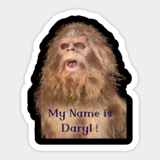 My name is Daryl ! Sticker